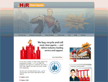 Tablet Screenshot of h3rcleanagents.com